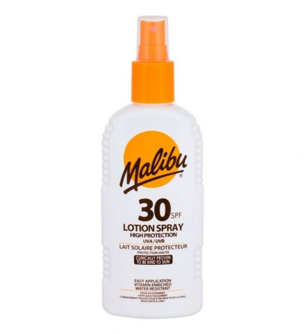 Malibu Güneş Koruyucu Sprey Losyon SPF30 200ml ürün görseli 1