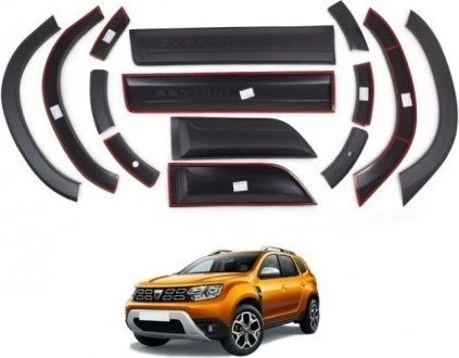2018 ve Sonrası Dacia Duster Düz Dodik Seti 12+2 Parça ürün görseli 1