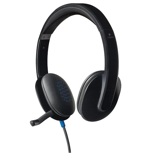 LOGITECH H540 USB KABLOLU KULAKLIK SİYAH 981-000480 ürün görseli 1