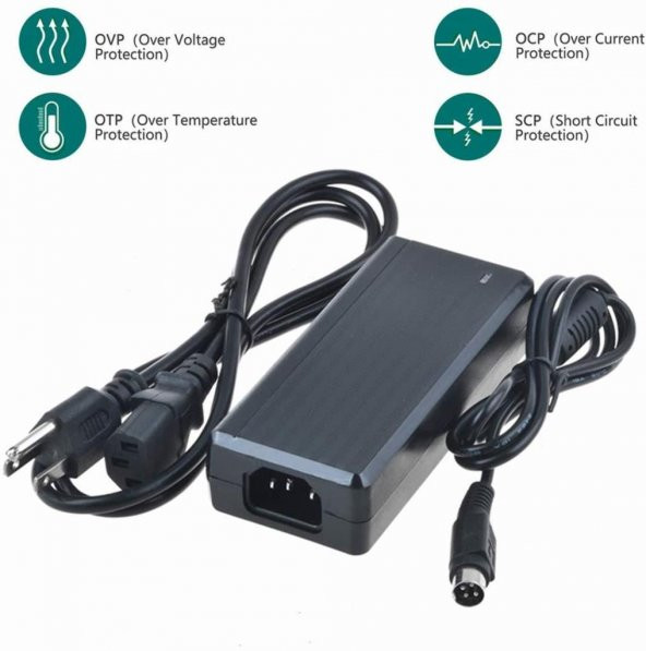 12 Volt 4 Pin DC Uçlu Medikal X-Ray LCD Monitör Adaptörü ürün görseli 1