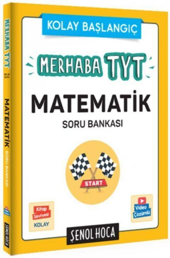 Merhaba TYT Matematik Soru Bankası Şenol Hoca Yayınları ürün görseli 1