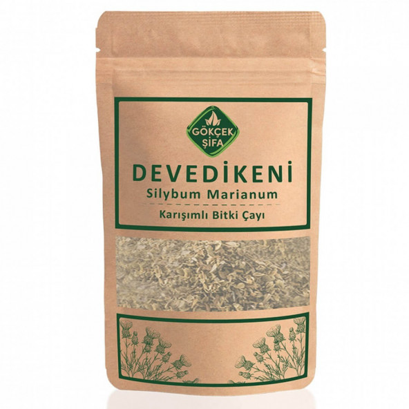 Deve Dikeni Karışımlı Çay (MİLK THİSTLE BLENDED TEA) 120 Gr. ürün görseli 1