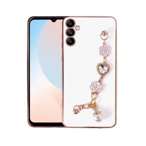 Galaxy A24 Kılıf El Tutamaçlı Kamera Korumalı Zore Taka Silikon Kılıf ürün görseli 1