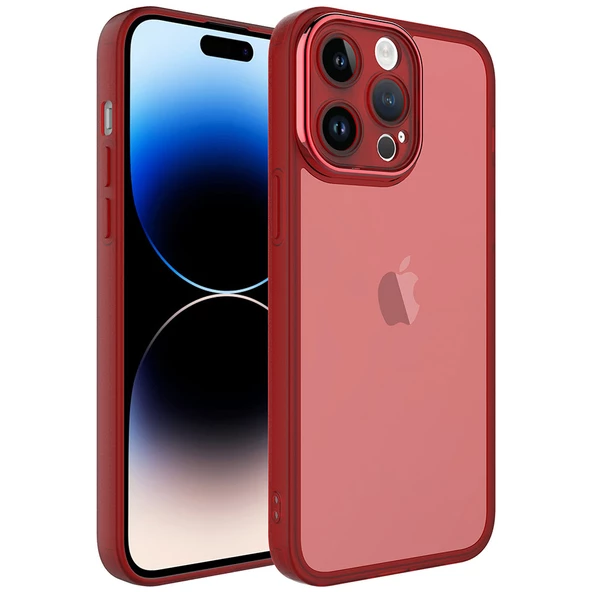 Apple iPhone 14 Pro Kılıf Kamera Korumalı Transparan Zore Post Kılıf ürün görseli 1