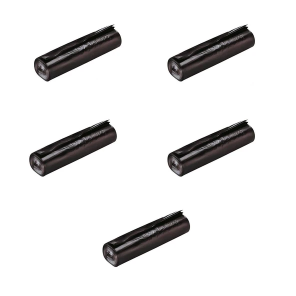 GNR Endüstriyel Battal Çöp Torbası Poşeti - 2 Kat - Siyah - 300 Gr. - 75x90 Cm. -10 Adetlik 5 Rulo ürün görseli 1