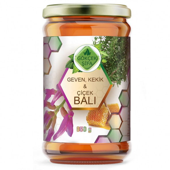 Geven, Kekik ve Çiçek Balı 850 gr ürün görseli 1