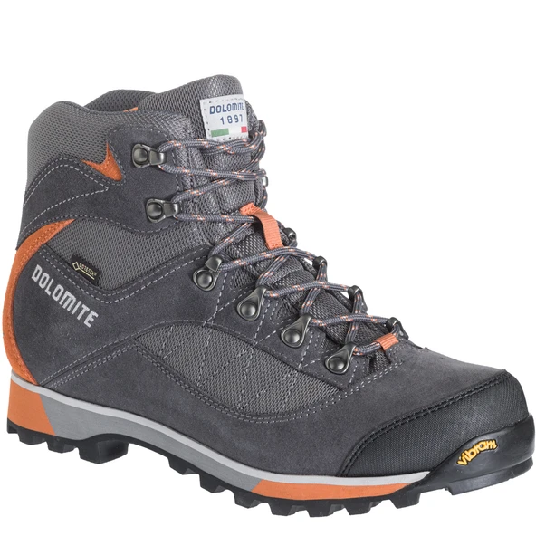 Dolomite Zernez GTX Trekking Erkek Bot-GRİ-TURUNCU ürün görseli 1