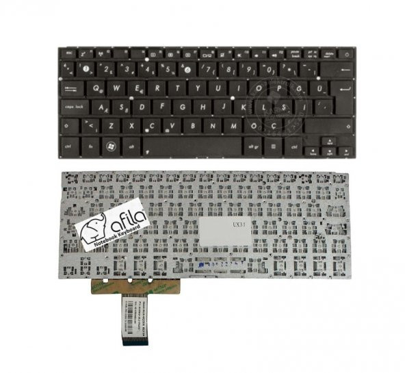 Asus Zenbook UX32L UX32LA UX32LN Klavye Siyah TR ürün görseli 1