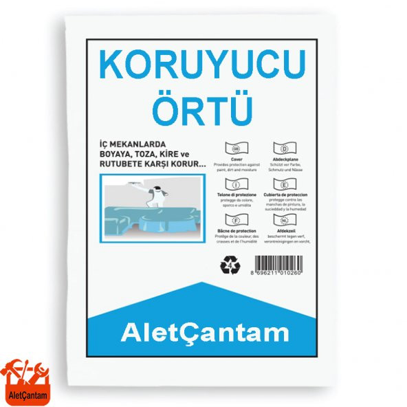 Aletcantam Koruyucu Hışır Örtü Boya Naylonu -32mt2 ürün görseli 1