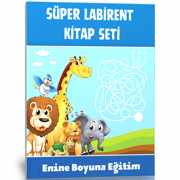 Süper Labirent Kitap Seti (2 Labirent Kitabı) ürün görseli 1