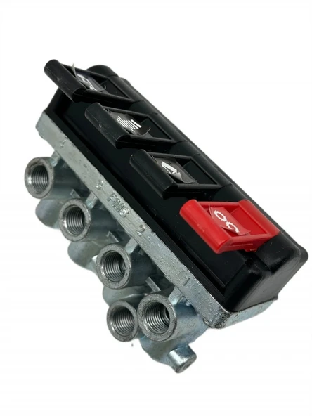 Pnömatik Damper Valfi Ventil 4 Çıkışlı - Resim 2