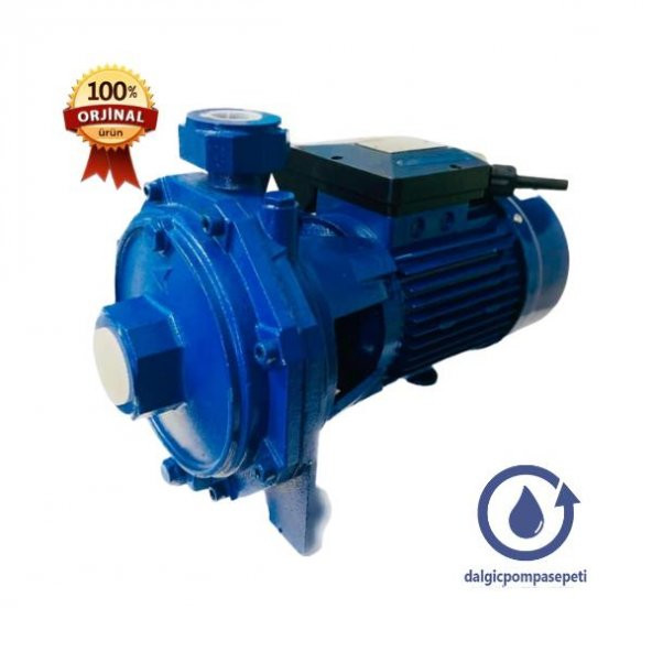 Amega SCM 2 - 52 - 2 Kademeli Krom Milli Santrifüj Pompa - 1,5 Hp ürün görseli 1