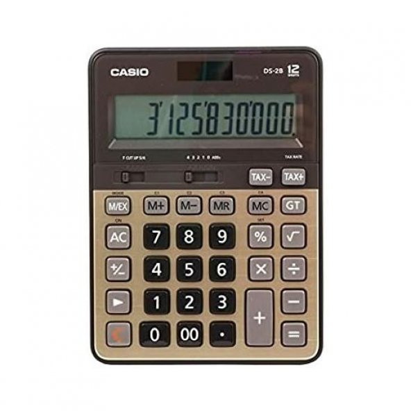 CASIO HESAP MAKINESI MASA USTU DS-2B-GB (12 HANE) ürün görseli 1