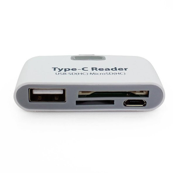 Type C Usb 3.1 Kart Okuyucu Micro Usb Sd Card Reader Çevirici - Resim 2
