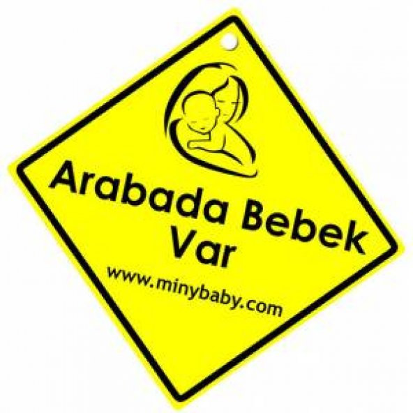 Miny Baby Arabada Bebek Var İkazı ürün görseli 1