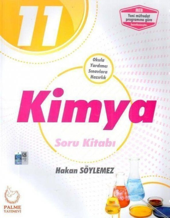 11.Sınıf Kimya Soru Kitabı Palme Yayınları ürün görseli 1