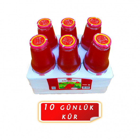Kayseri pazarı Gilaburu Suyu 1 Lt x 6 adet ürün görseli 1