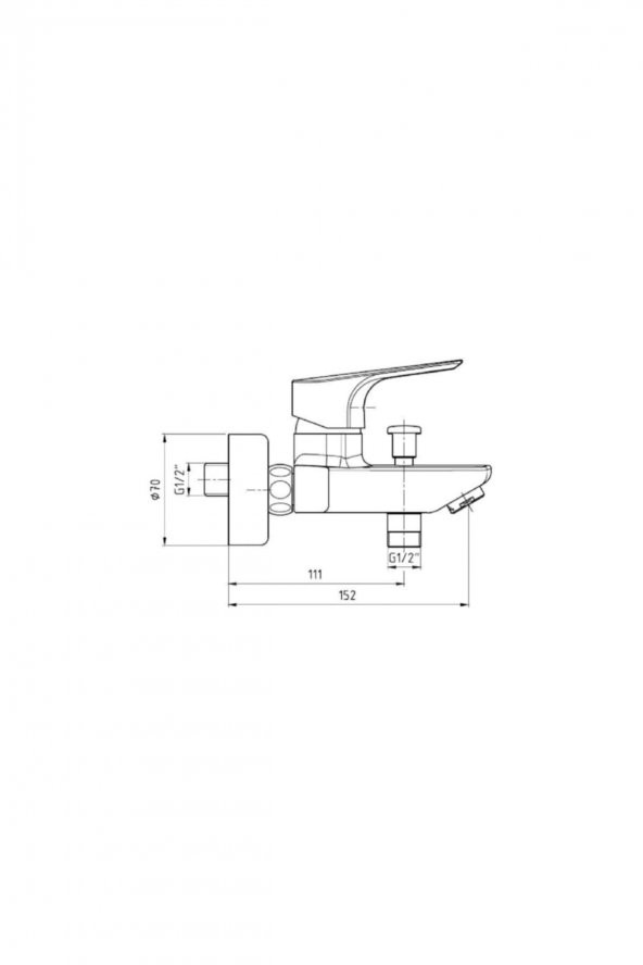 E.C.A. Niobe 102102482 Banyo Bataryası - Resim 3
