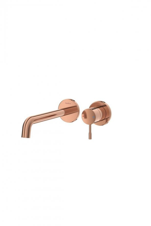 TESKA Atlas Ankastre Lavabo Bataryası-rose Gold ürün görseli 1