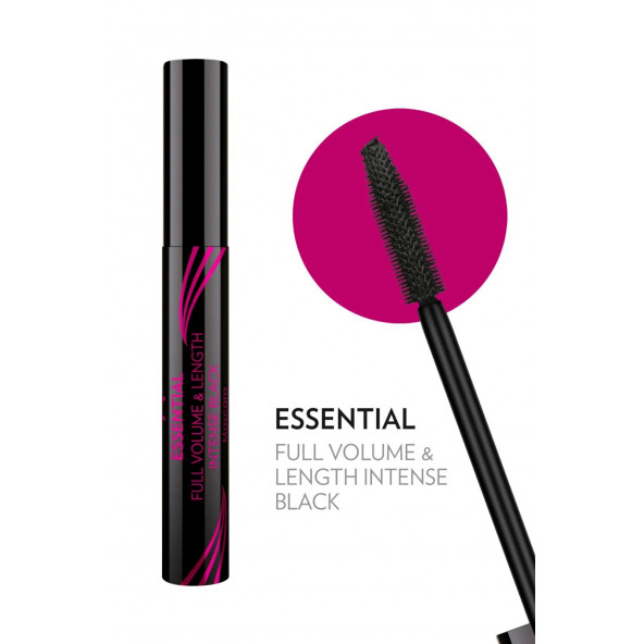 GOLDEN ROSE Essential Full Volume Maskara - Resim 4