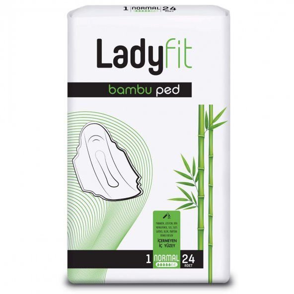 Ladyfit Bambu Normal Ped 24x4 96 Adet - Resim 4