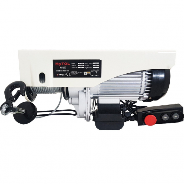 Mytol MV1200 600/1200 kg Elektrikli Mini Vinç ürün görseli 1