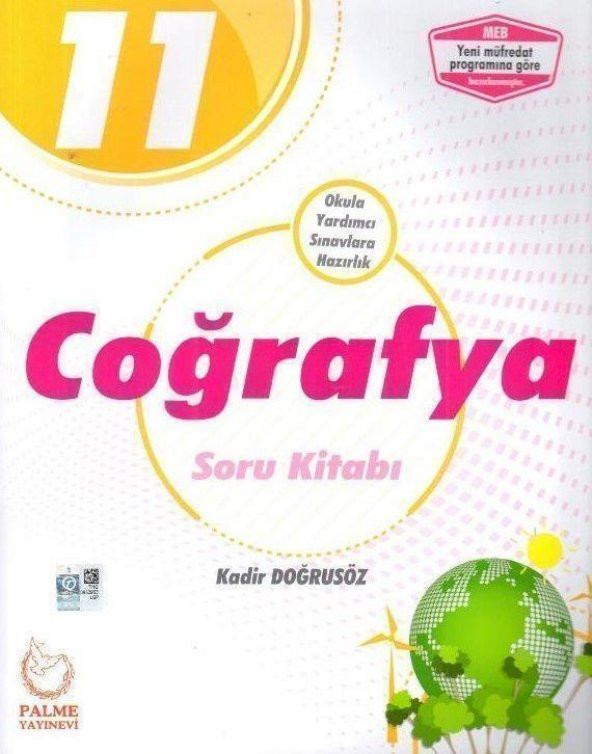 11.Sınıf Coğrafya Soru Kitabı Palme Yayınları ürün görseli 1