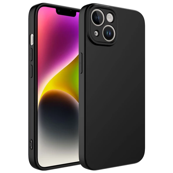 Gpack Apple iPhone 14 Kılıf Mara Lansman Silikon Mat Soft İçi Süet ürün görseli 1