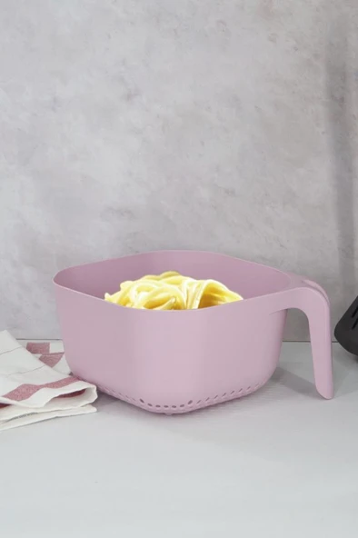 Pembe, Kare Makarna Süzgeci ürün görseli 1