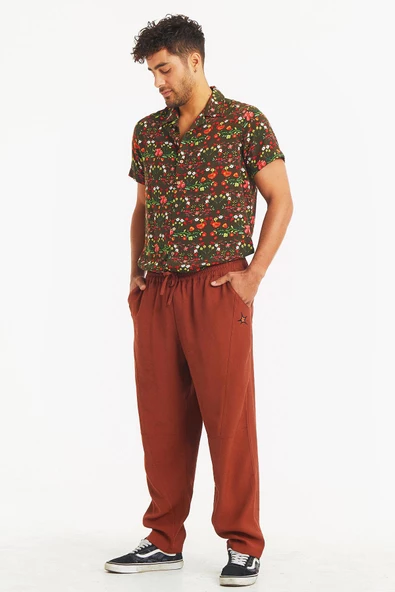 Beli Lastikli Cepli Erkek Pantolon - Resim 4