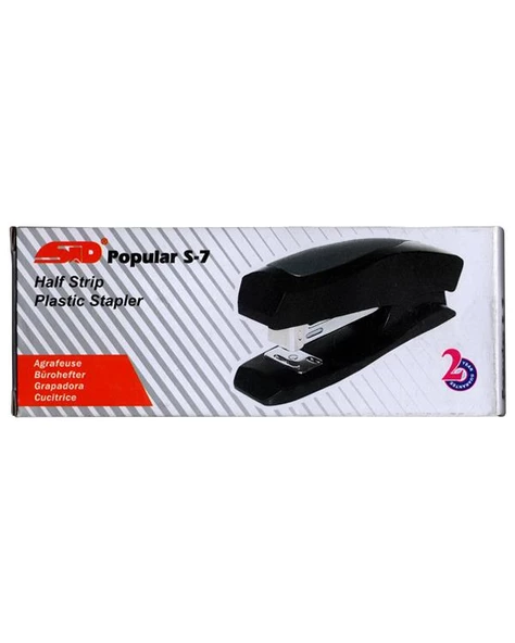 Std Zımba Makinesi Elegant 24/6 S-7 Siyah ürün görseli 1