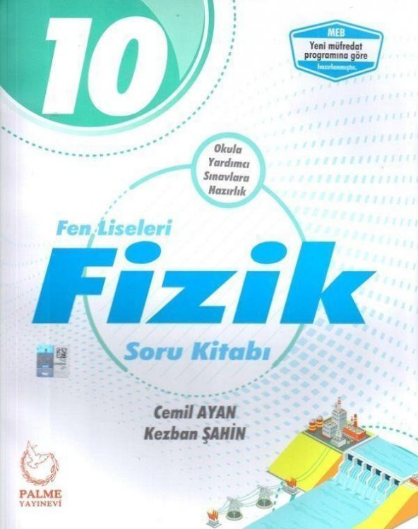 10.Sınıf Fen Liseleri Fizik Soru Kitabı Palme Yayınları ürün görseli 1
