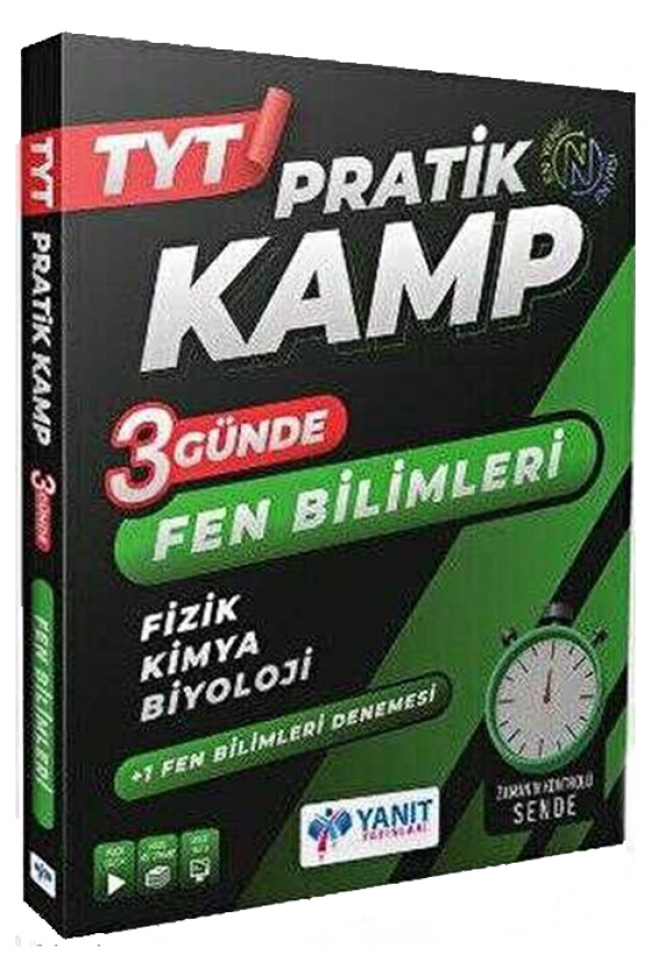 TYT 3 Günde Fen Bilimleri Pratik Kamp Yanıt Yayınları ürün görseli 1
