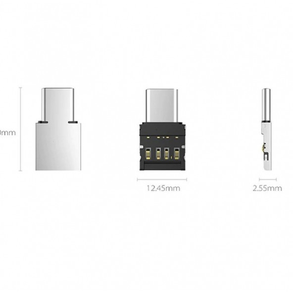Type C To Usb Çevirici Mini Dönüştürücü Adaptör - Resim 5