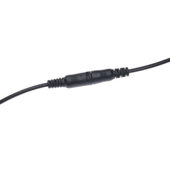 10cm Kablolu DC Barrel Soket Takımı - Siyah - Resim 2