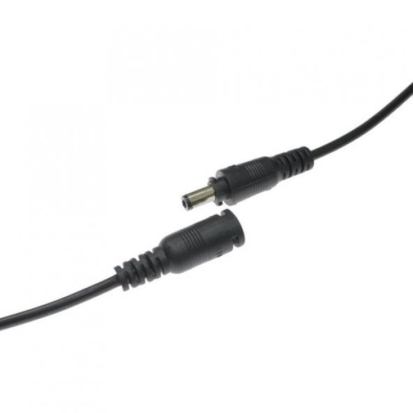 10cm Kablolu DC Barrel Soket Takımı - Siyah - Resim 3
