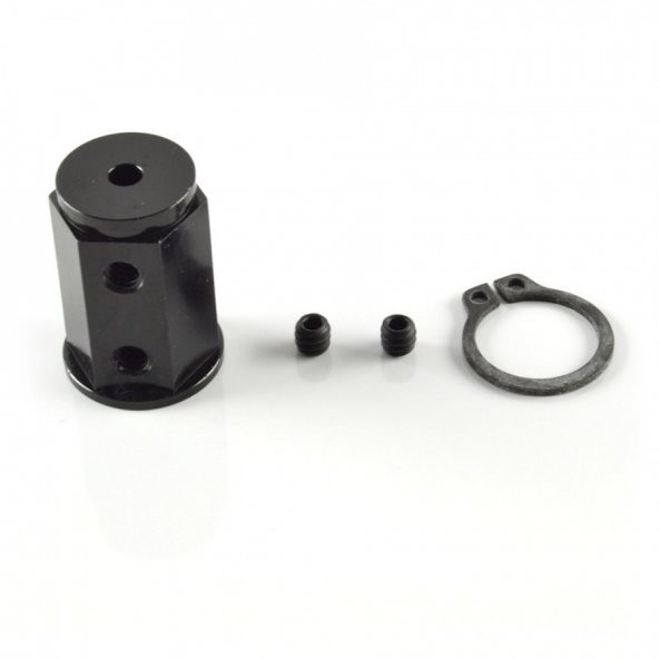 BaneBots Hub Hex Series 40 Set Screw 3mm Bore 2 Wide 1/2 Hex ürün görseli 1