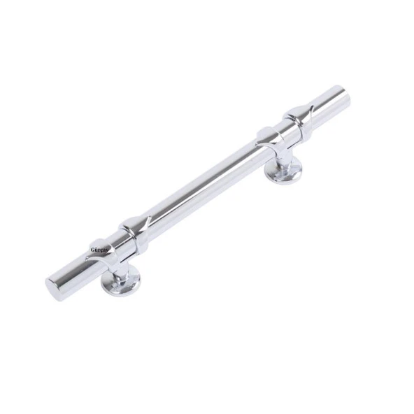 Luxury Maça Kulp Krom 96mm (2 Adet) ürün görseli 1