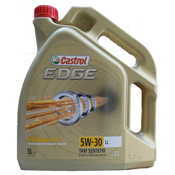 Castrol Edge 5W-30 LL 5 Litre Motor Yağı ( Üretim Yılı: 2022 ) ürün görseli 1