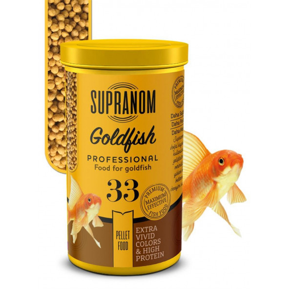Supranom japon balık yemi goldfish pellet food 250ml (33) ürün görseli 1