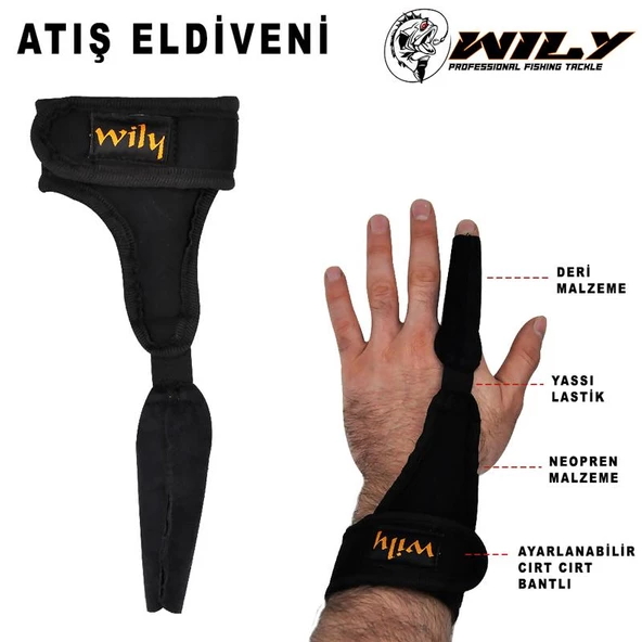 Wily Atış Eldiveni Parmaklığı ürün görseli 1