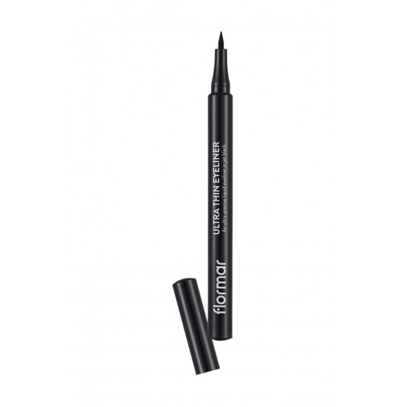 FLORMAR Ultra İnce Uçlu Likit Kalem Eyeliner (Siyah) ürün görseli 1