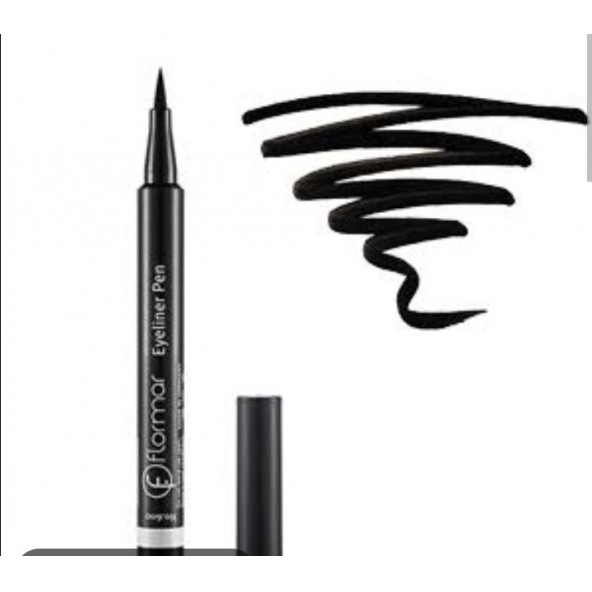 FLORMAR Eyeliner Pen Black - Resim 2