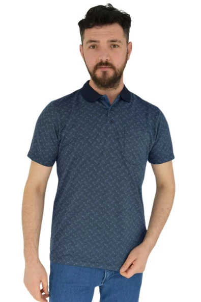 Erkek Polo Yaka Cepli Tişört BGL-ST02793 ürün görseli 1