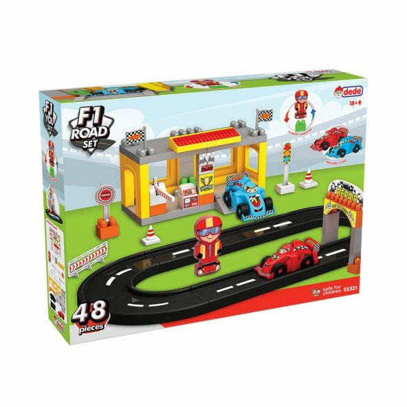 03321 F1 Yol Blok Seti -Dede - Resim 2