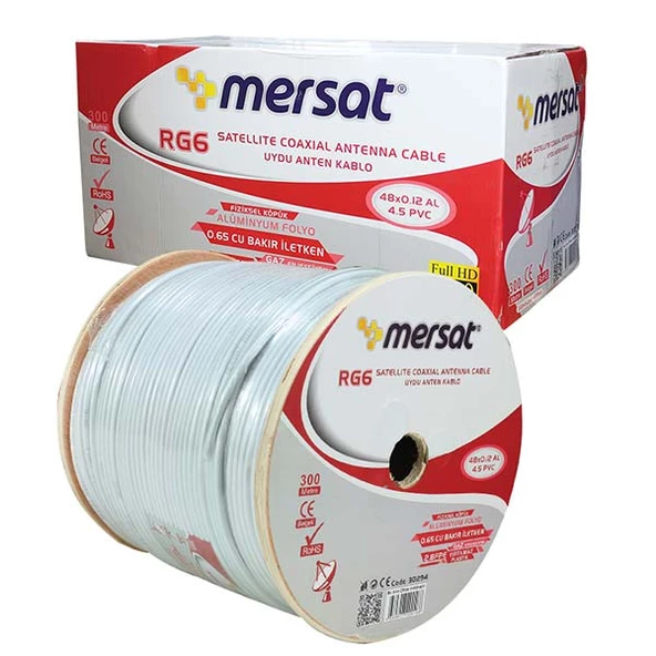 MAG RG59 FA MİNİ ANTEN KABLOSU (300 METRE) ürün görseli 1
