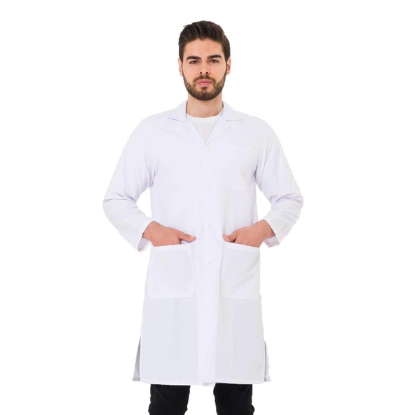 Şensel, Erkek Önlük, Beyaz -94E110- Eczacı, Öğretmen, Doktor ürün görseli 1