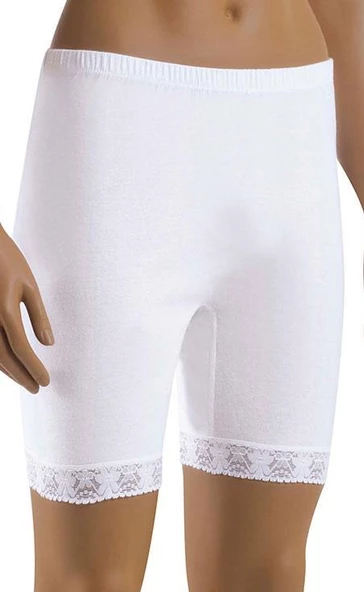 6 lı Paket Şahin Bayan Ribana Streç Dantelli Paçalı Slip 30301 ürün görseli 1