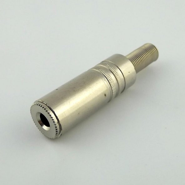 3.5 mm TRS Stereo Dişi Metal Jack - 10 Adet ürün görseli 1