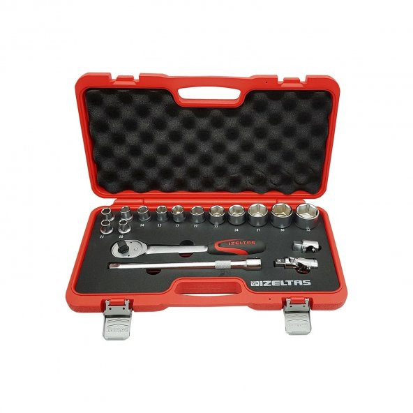 İzeltaş 17li Lokma Anahtar Takımı 1/2" ( U Kolsuz ) ürün görseli 1